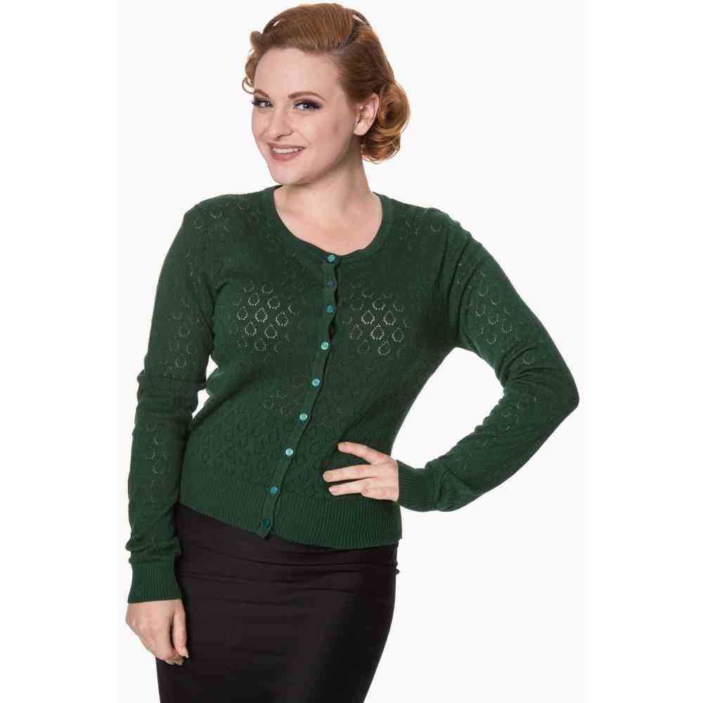 Dancing Days - WATCH OUT Cardigan - Vert Product image